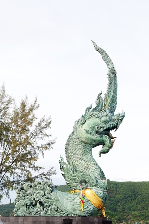 Dragon in the beliefs of Buddhism の写真素材