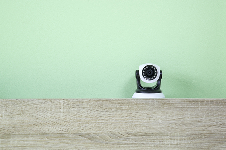Wireless CCTV with infrared for security.の写真素材