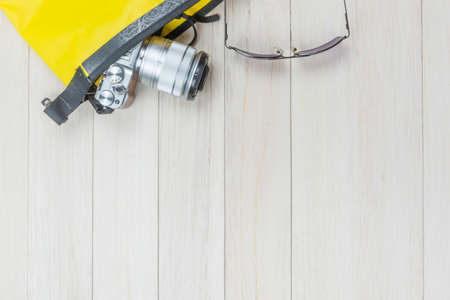 Prepare for traveling on holiday.の写真素材