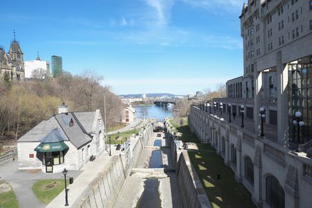 River gate in Ottawaのeditorial素材
