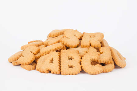 cookie alphabetの写真素材