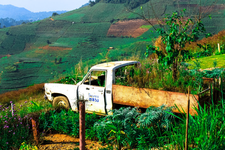 Mon Jam  Chang Mai ,Thailandの写真素材