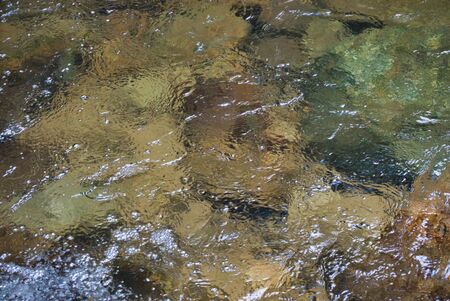 stones in the river.の写真素材