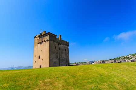 Broughty Castle Museum, Dundee, Scotland, UKのeditorial素材