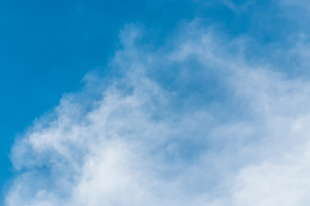 Clouds floating in the air are attractive images in a good day.の写真素材