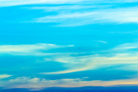 Clear blue sky day with the wind blowing is fun.の写真素材