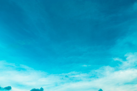 Blue sky and cloudy
