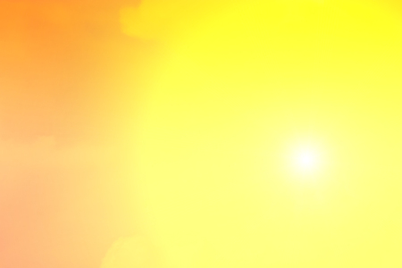 Beautiful light from the nature at sunset every day.の写真素材