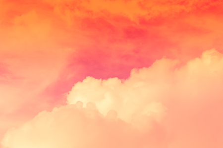 Beautiful light from the nature at sunset every day.