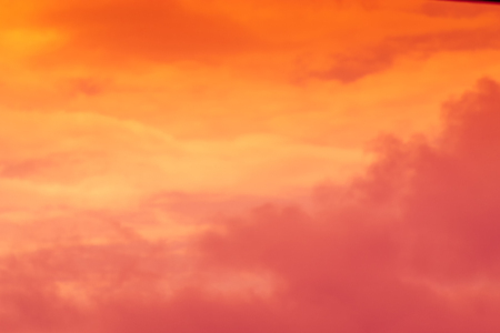 Beautiful light from the nature at sunset every day.