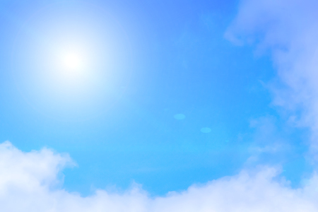 A summer the skies ever y day and feel happy journey inthailandの写真素材