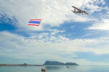 Thailand 100th Anniversary of Thailand Flag Dayの写真素材