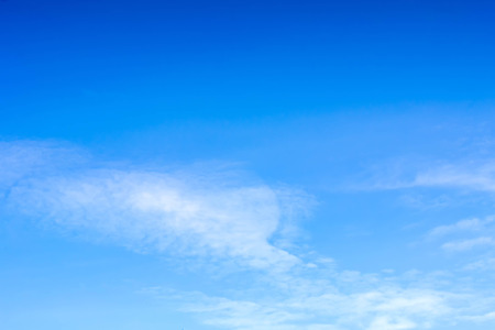 the blue skyの写真素材