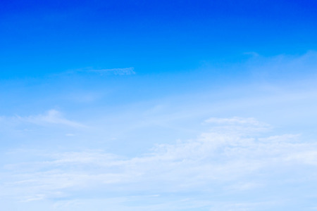 Air clouds in the blue sky.の写真素材