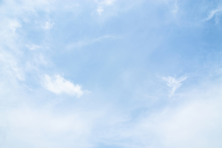 Sky background, landscape, on a cloudy day, floating in the sky.の写真素材