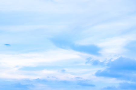 The sky is clear.の写真素材