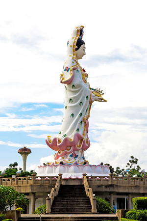 Shrug statues of Guan Yin.の写真素材
