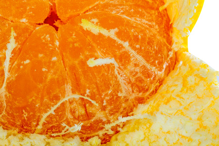 closeup Fresh juicy orangeの写真素材