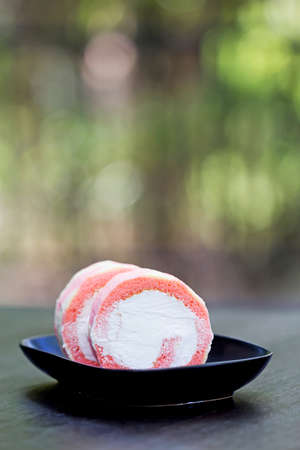 roll cakeの写真素材