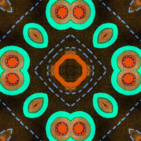 Background of Thai style fabric pattern