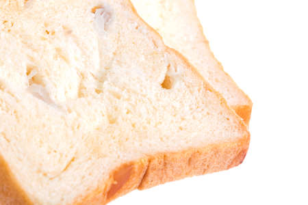 close-up sliced breadの写真素材