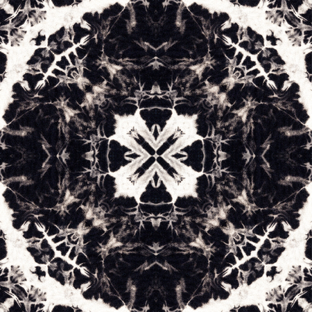 Background of Thai style fabric patternの写真素材