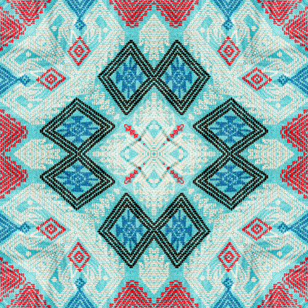 Background of Thai style fabric pattern