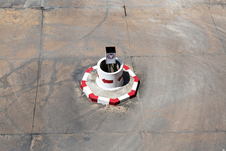 Roundabout Island Roadの写真素材