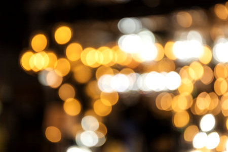 defocused bokeh lightsの写真素材