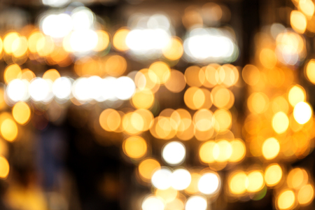 defocused bokeh lightsの写真素材