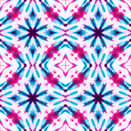 Background of Thai style fabric patternの写真素材