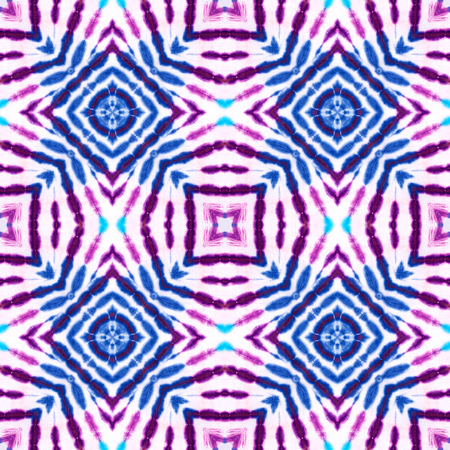 Background of Thai style fabric patternの写真素材