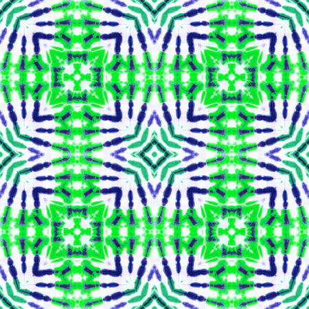 Background of Thai style fabric patternの写真素材