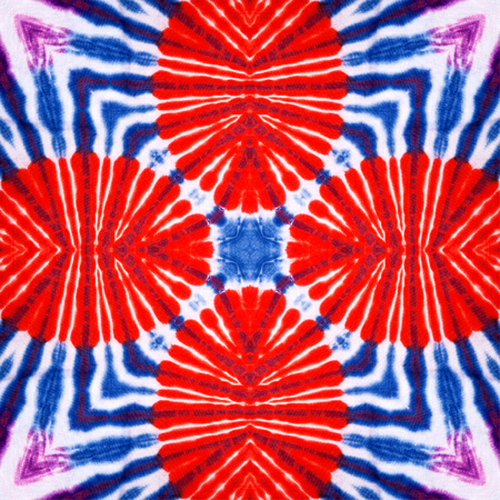 Background of Thai style fabric patternの写真素材