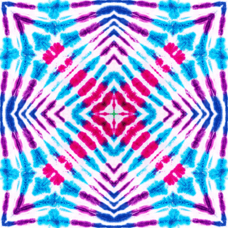 Background of Thai style fabric patternの写真素材