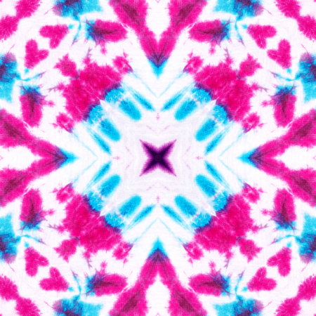 Background of Thai style fabric patternの写真素材