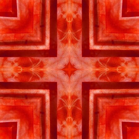 Background of Thai style fabric patternの写真素材