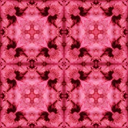 Background of Thai style fabric patternの写真素材