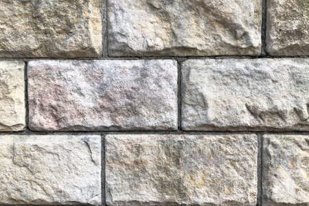 Stone brick wallの写真素材
