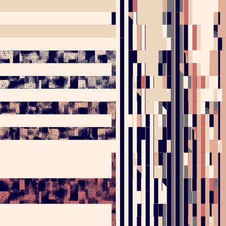 textured colorful geometric scarf designの写真素材