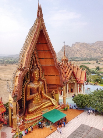 Big golden Buddhaのeditorial素材