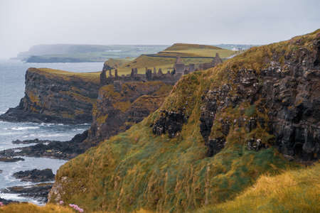 Dunluce Castle Irelandのeditorial素材