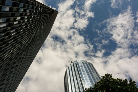 Back Bay Skyscrapersの写真素材