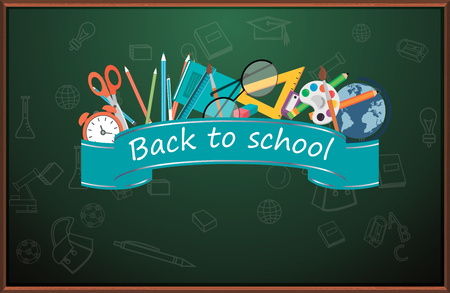 School supplies necessary for training.のイラスト素材