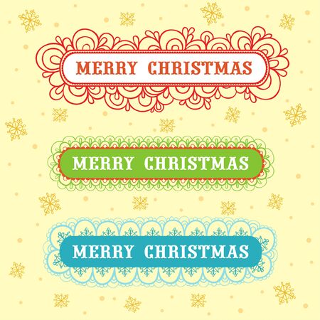 Cute vector illustration of a Christmas theme.のイラスト素材