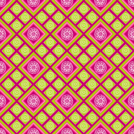 Seamless texture with squares, mosaic endless pattern.のイラスト素材