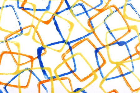 Abstract hand drawn paint background. 