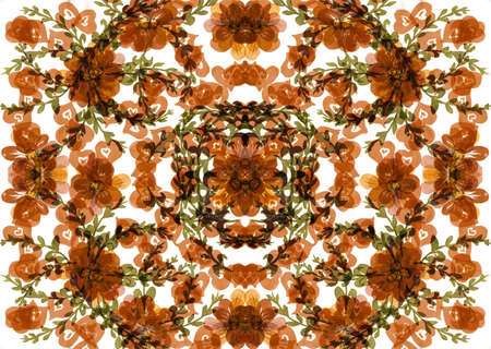 abstract creative pattern as background, hand drawn artwork, watercolor on paperの写真素材