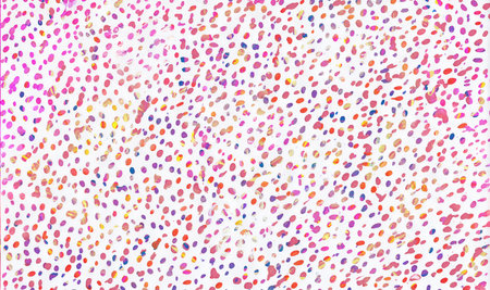 abstract dots creative pattern as background, hand drawn artwork, watercolor on paperの写真素材