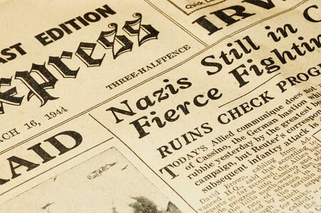 world war ii british newspaper dated march 16 1944
